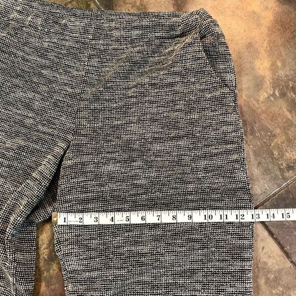 JOHN PAUL RICHARD Women’s Wide Leg Cropped Black and White Trouser Pants Size X- - Picture 3 of 11